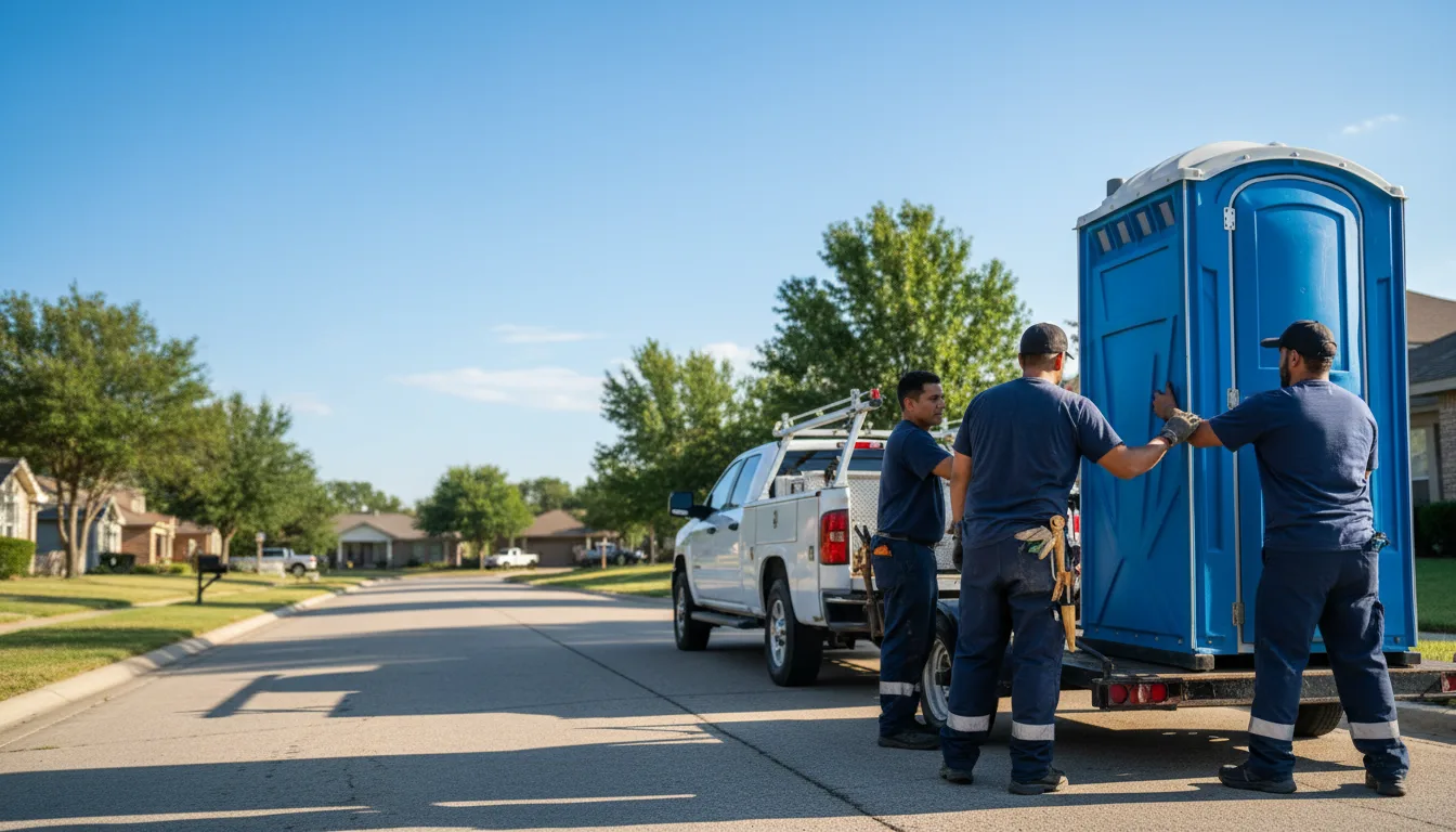 Portable Toilet Rental in Dale, IL near me